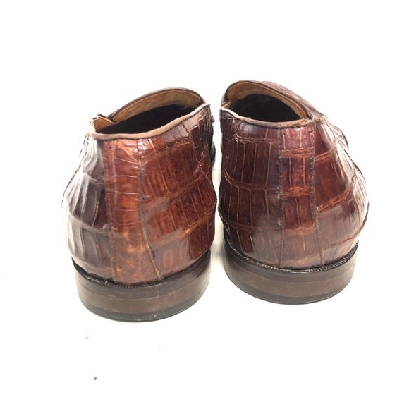 Daniele Ferradini Genuine Crocodile Loafers - Picture 5 of 10